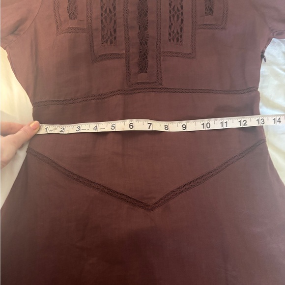 DOEN Dorielle Dress Antique Walnut Size XS - Picture 15 of 16